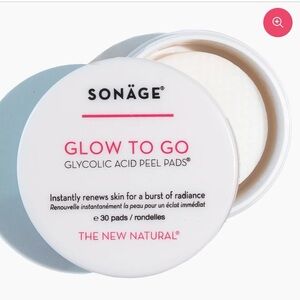 Sonäge Glow to Go Glycolic Acid Peel Pads